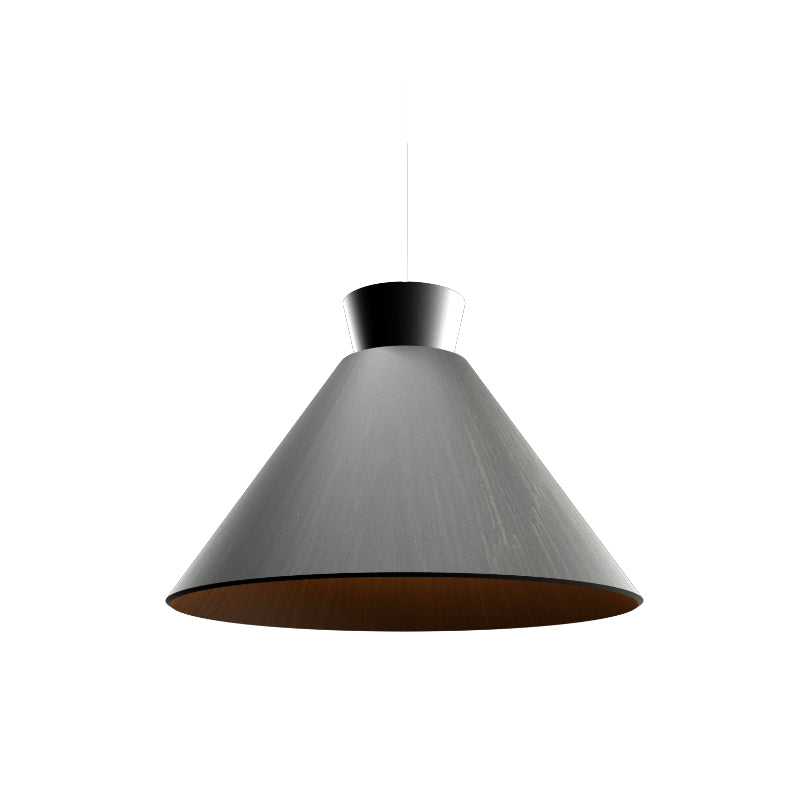 Accord 1474 Conical 1-lt 16" LED Pendant-Organic Black