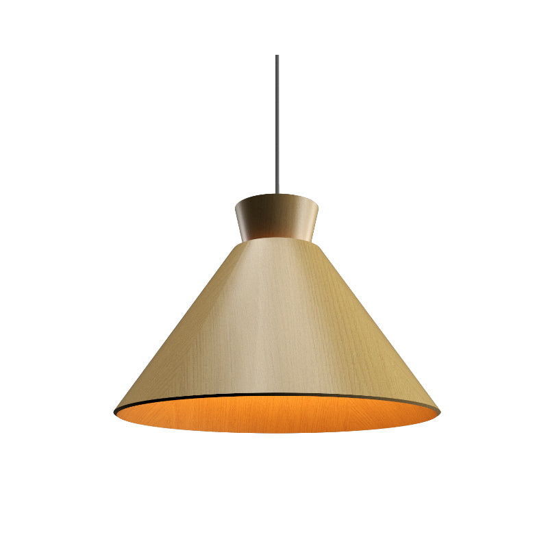 Accord 1474 Conical 1-lt 16" LED Pendant-Organic Gold