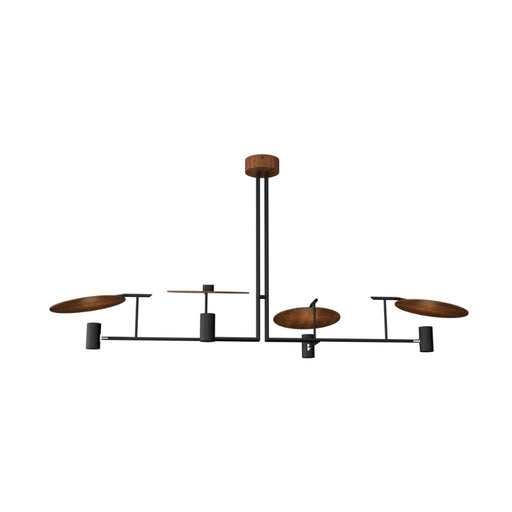 Accord 1420 Dot 4-lt 67" LED Pendant-Imbuia