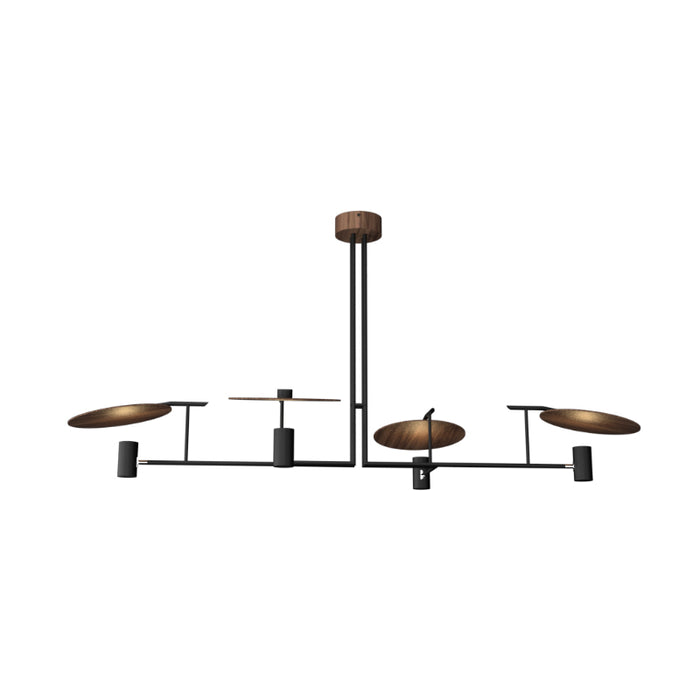 Accord 1420 Dot 4-lt 67" LED Pendant-American Walnut