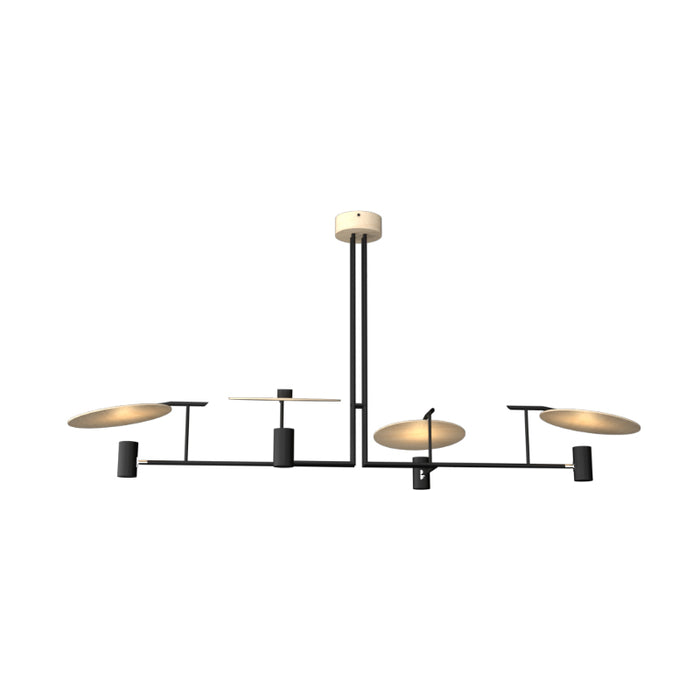 Accord 1420 Dot 4-lt 67" LED Pendant-Maple