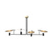 Accord 1420 Dot 4-lt 67" LED Pendant-Maple