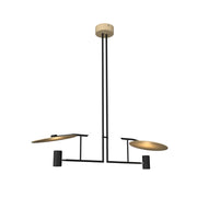 Accord 1421 Dot 2-lt 43" LED Pendant-Maple
