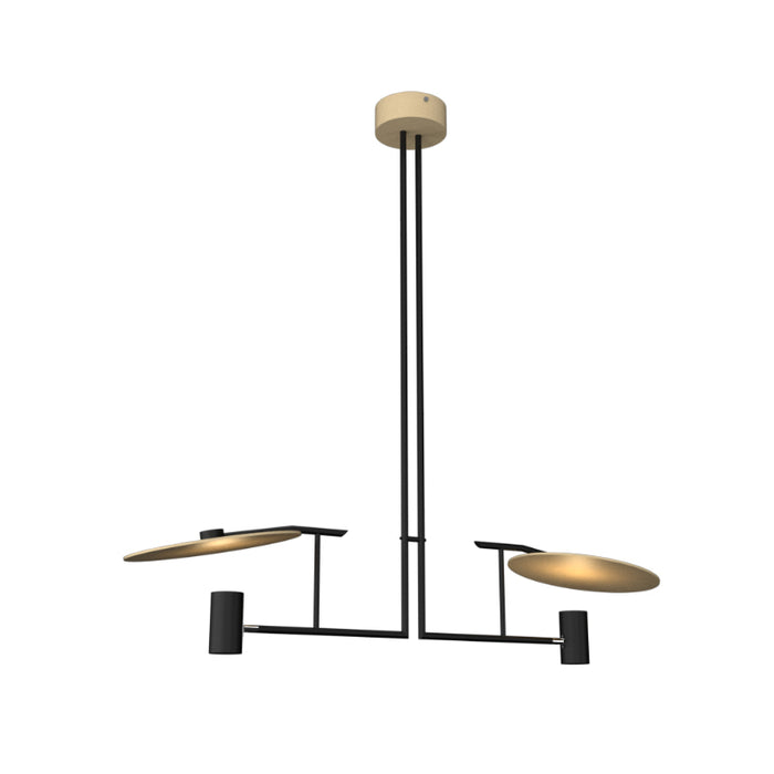 Accord 1421 Dot 2-lt 43" LED Pendant-Maple