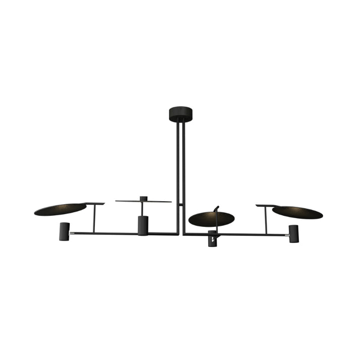 Accord 1420 Dot 4-lt 67" LED Pendant-Charcoal