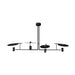 Accord 1420 Dot 4-lt 67" LED Pendant-Charcoal