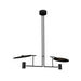 Accord 1421 Dot 2-lt 43" LED Pendant-Charcoal