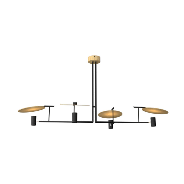 Accord 1420 Dot 4-lt 67" LED Pendant-Sand