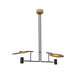 Accord 1421 Dot 2-lt 43" LED Pendant-Sand