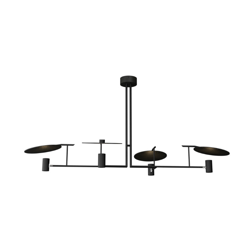 Accord 1420 Dot 4-lt 67" LED Pendant-Organic Black