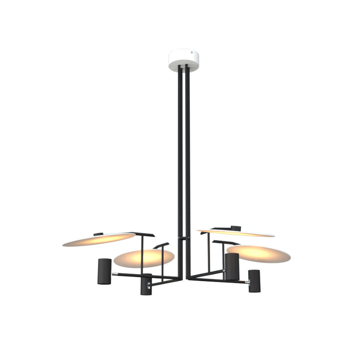 Accord 1419 Dot 4-lt 43" LED Pendant-Organic White