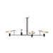 Accord 1420 Dot 4-lt 67" LED Pendant-Organic White