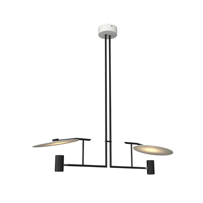 Accord 1421 Dot 2-lt 43" LED Pendant-Organic White