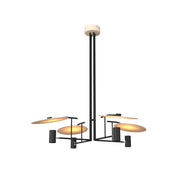 Accord 1419 Dot 4-lt 43" LED Pendant-Organic Cappuccino
