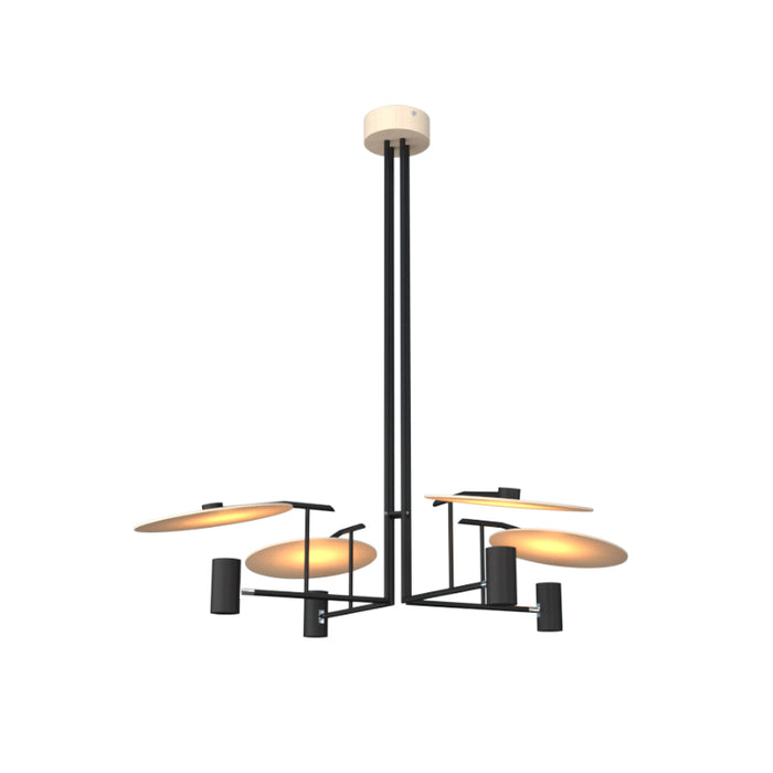 Accord 1419 Dot 4-lt 43" LED Pendant-Organic Cappuccino