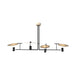 Accord 1420 Dot 4-lt 67" LED Pendant-Organic Cappuccino