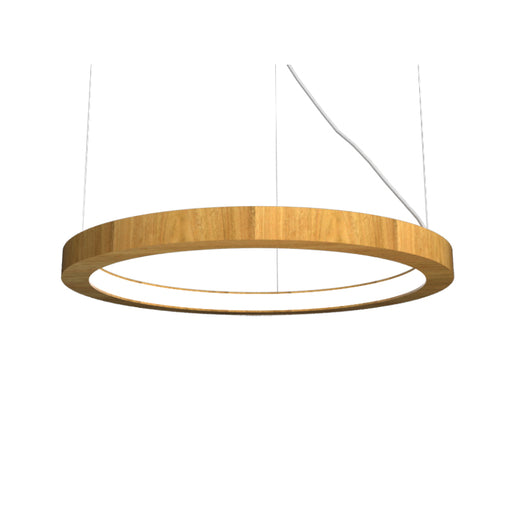 Accord 1316 Frame 1-lt 24" LED Pendant-Louro Freijo