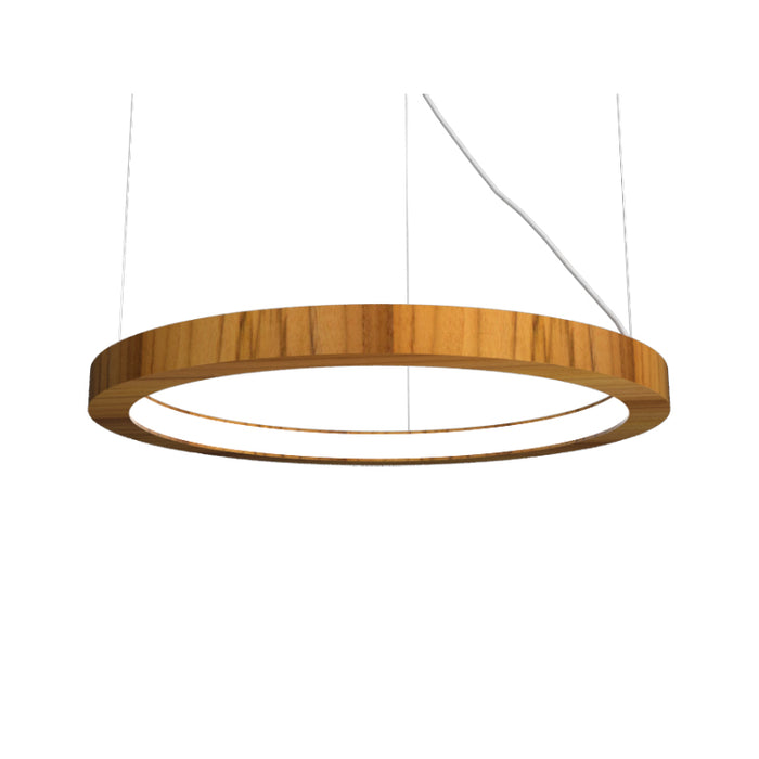 Accord 1316 Frame 1-lt 24" LED Pendant-Teak