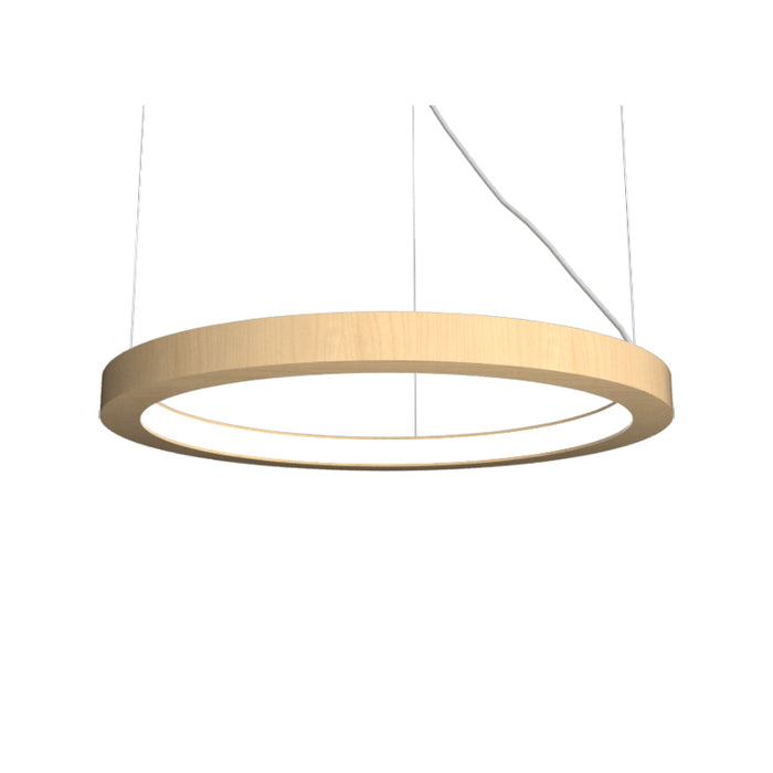 Accord 1317LED Frame 1-lt 28" LED Pendant-Maple