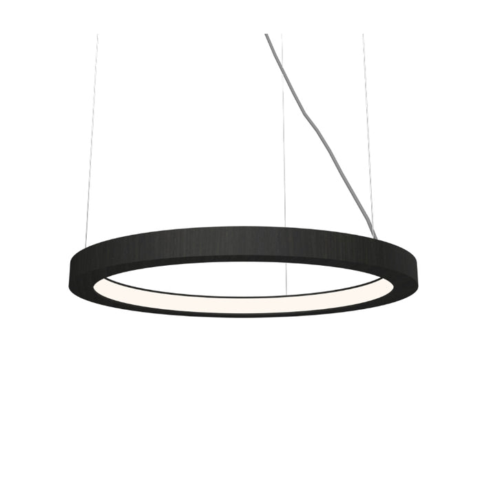 Accord 1316 Frame 1-lt 24" LED Pendant-Charcoal