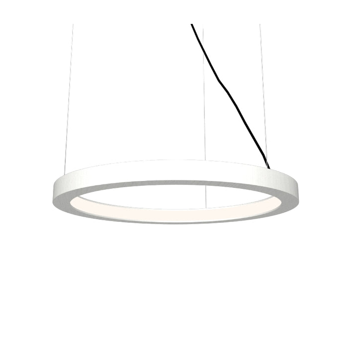 Accord 1318LED Frame 1-lt 32" LED Pendant-Organic White