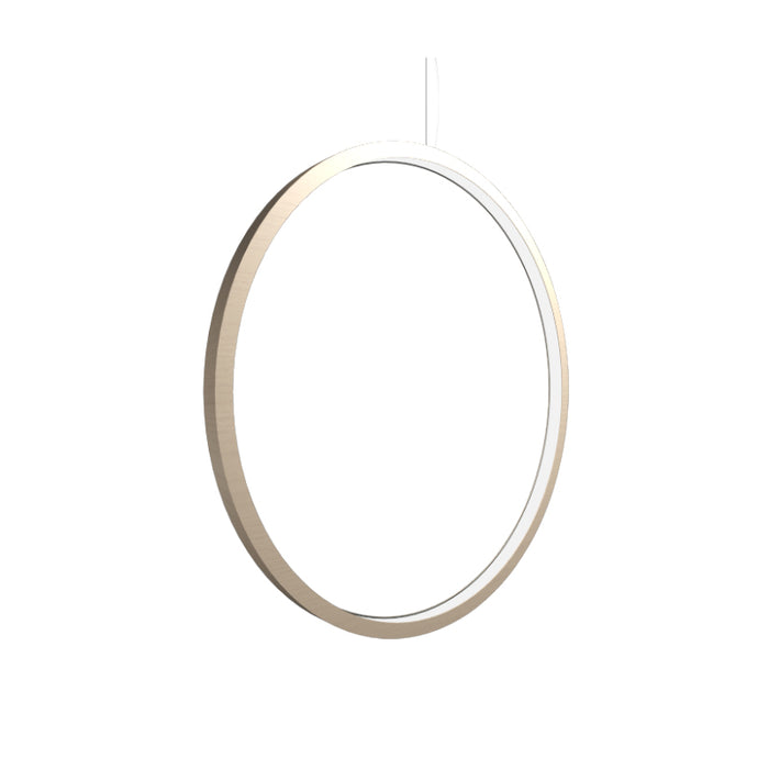 Accord 1297 Frame 1-lt 35" LED Pendant-Organic Cappuccino
