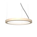 Accord 1316 Frame 1-lt 24" LED Pendant-Organic Cappuccino
