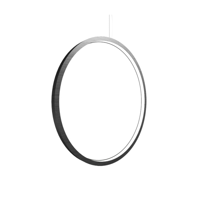 Accord 1297 Frame 1-lt 35" LED Pendant-Organic lead Grey