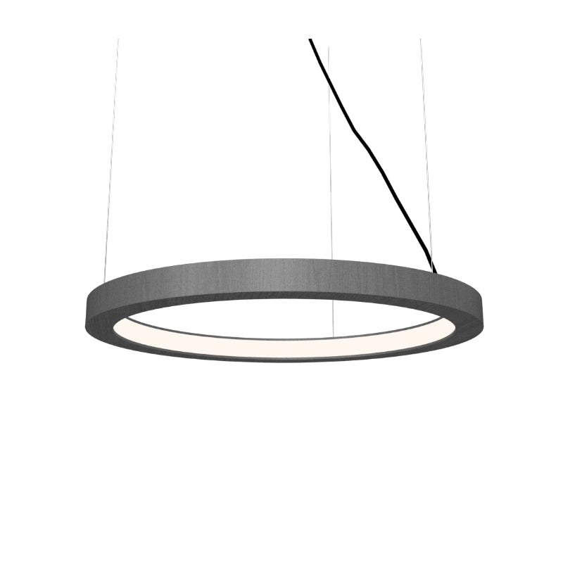 Accord 1317LED Frame 1-lt 28" LED Pendant-Organic lead Grey