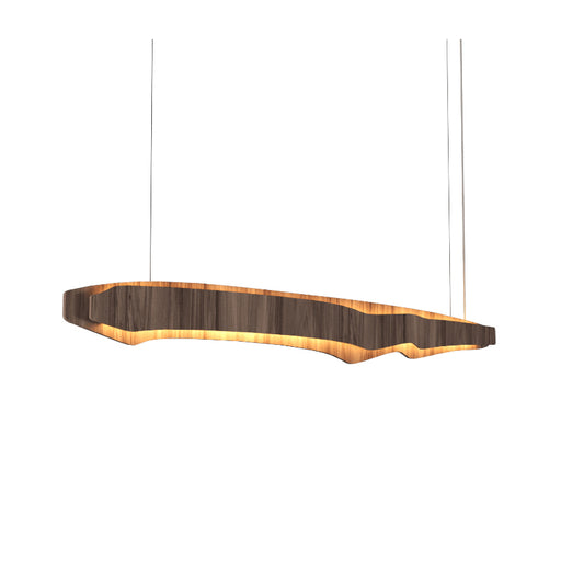 Accord 1470 Horizon 1-lt 39" LED Pendant-American Walnut