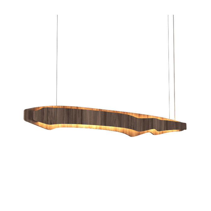 Accord 1470 Horizon 1-lt 39" LED Pendant-American Walnut