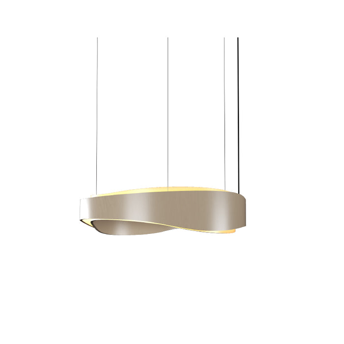 Accord 1468 Horizon 1-lt 32" LED Pendant-Organic Cappuccino