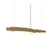 Accord 1472 Horizon 1-lt 71" LED Pendant-Organic Cappuccino