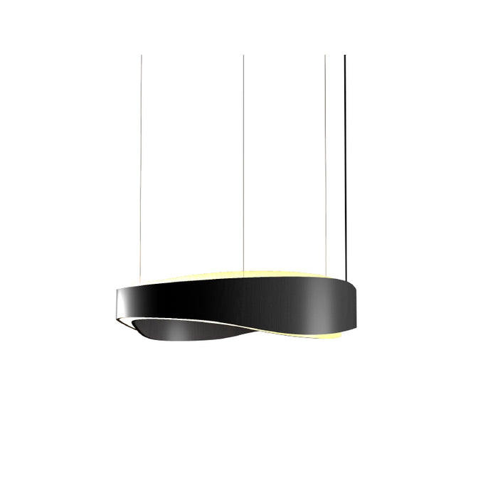 Accord 1468 Horizon 1-lt 32" LED Pendant-Organic lead Grey