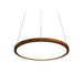 Accord 1441 Naia 1-lt 14" LED Pendant-Imbuia