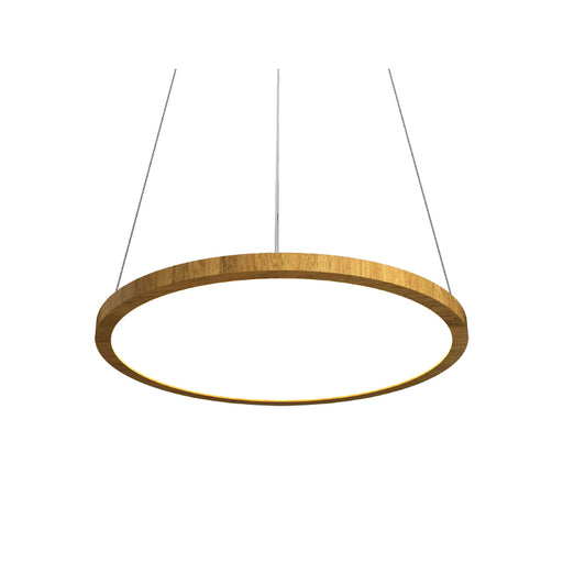 Accord 1441 Naia 1-lt 14" LED Pendant-Louro Freijo