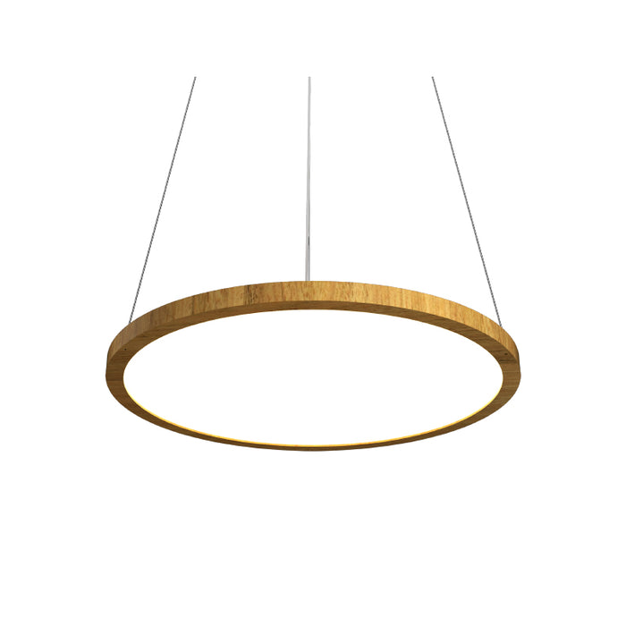 Accord 1441 Naia 1-lt 14" LED Pendant-Louro Freijo
