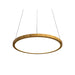 Accord 1441 Naia 1-lt 14" LED Pendant-Louro Freijo