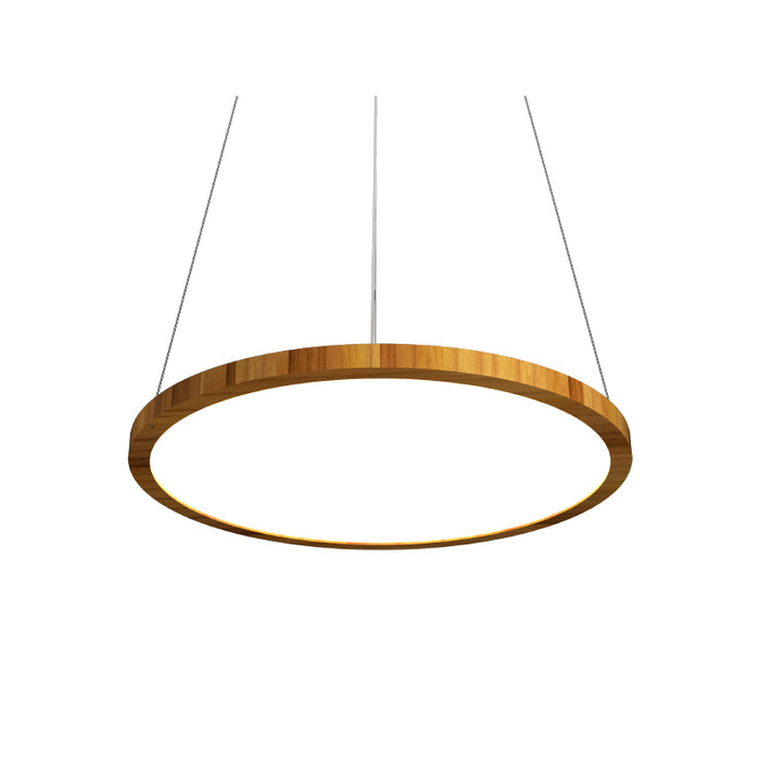 Accord 1441 Naia 1-lt 14" LED Pendant-Teak
