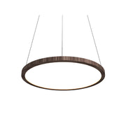 Accord 1441 Naia 1-lt 14" LED Pendant-American Walnut