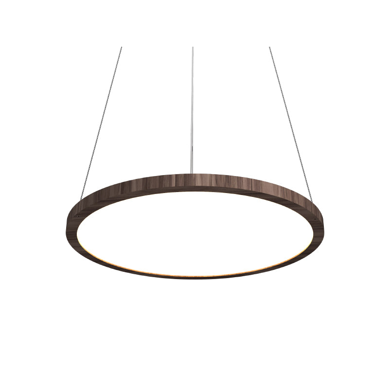 Accord 1441 Naia 1-lt 14" LED Pendant-American Walnut