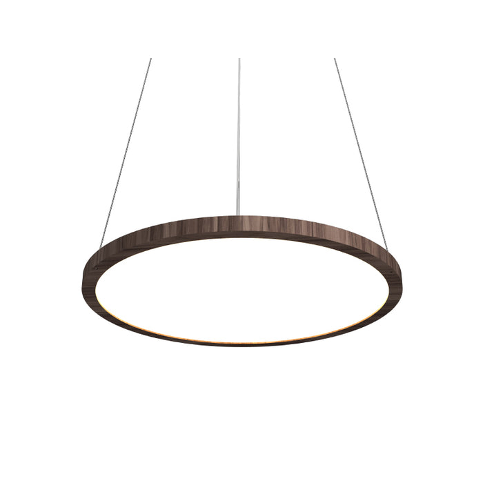 Accord 1441 Naia 1-lt 14" LED Pendant-American Walnut