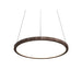 Accord 1441 Naia 1-lt 14" LED Pendant-American Walnut
