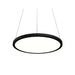 Accord 1441 Naia 1-lt 14" LED Pendant-Organic Black