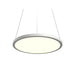 Accord 1441 Naia 1-lt 14" LED Pendant-Organic White