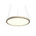 Accord 1441 Naia 1-lt 14" LED Pendant-Organic Cappuccino