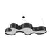 Accord 1258 Organico 1-lt 79" LED Pendant-Organic Black