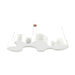 Accord 1337LED Organico 1-lt 59" LED Pendant-Organic White