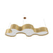 Accord 1337LED Organico 1-lt 59" LED Pendant-Organic Gold