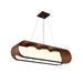 Accord 1448 Sfera 3-lt 33" LED Pendant-Imbuia